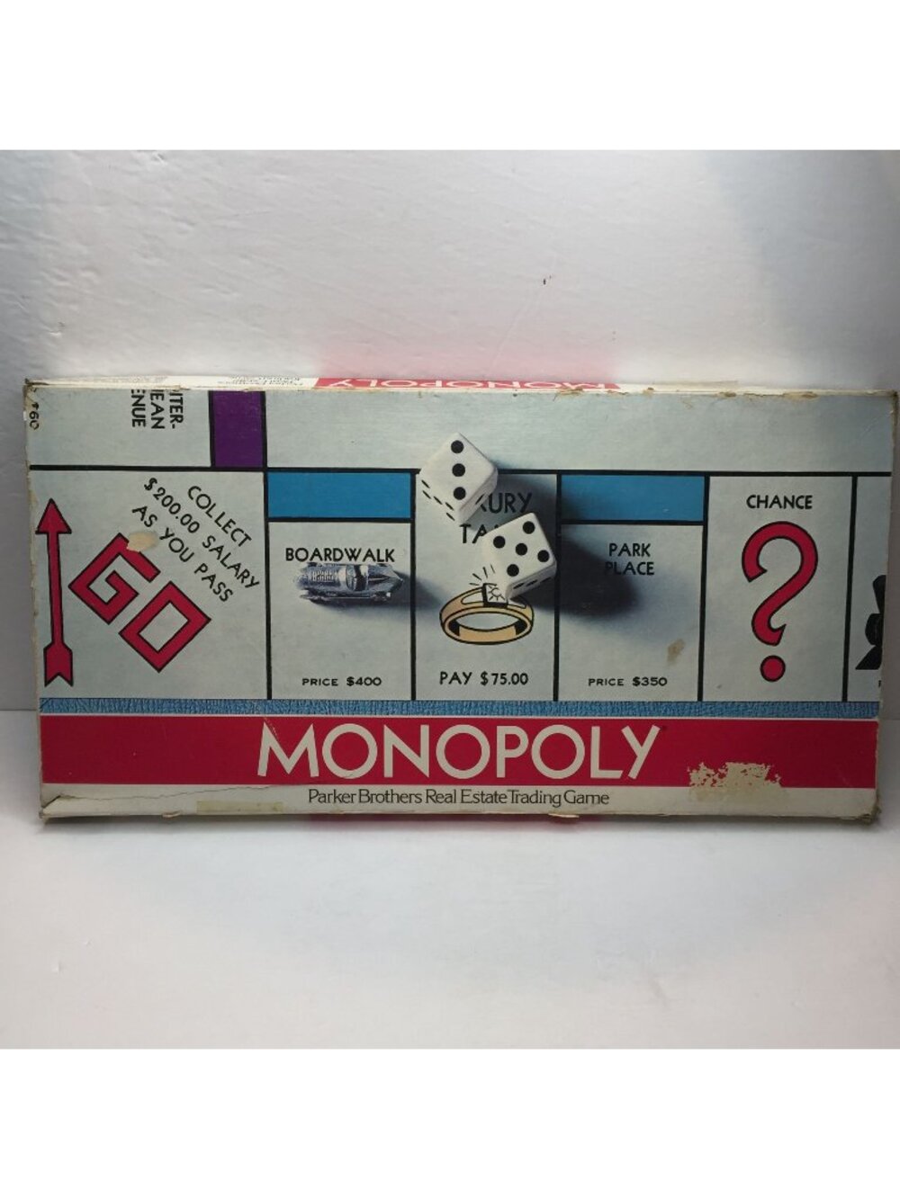 Vtg Parker Brothers Monopoly Real Estate Trading Game Missing Piece Incomplete